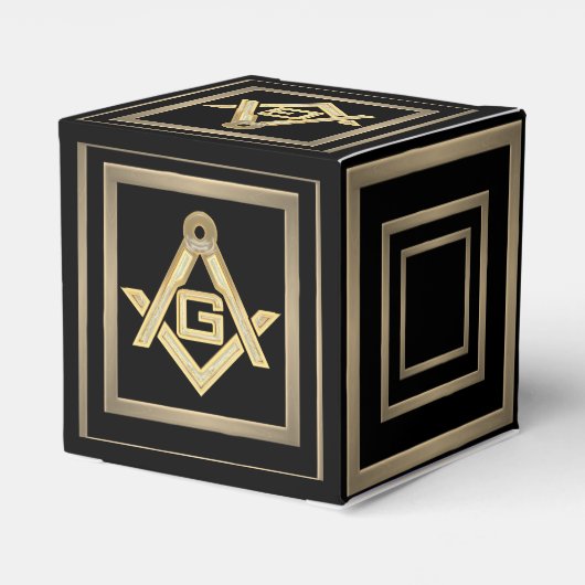 Masonic Golden Rush Geschenkschachtel (Rückseite)