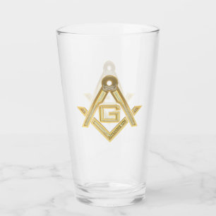 Masonic Golden Rush Glas