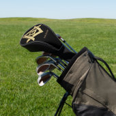 Masonic Golden Rush Golf Headcover (In SItu)