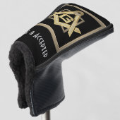 Masonic Golden Rush Golf Headcover (3/4 Vorderseite)