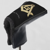 Masonic Golden Rush Golf Headcover (3/4 Vorderseite)
