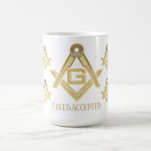 Masonic Golden Rush Kaffeetasse (Mittel)