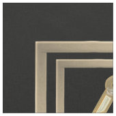 Masonic Golden Rush Stoff (Nahaufnahme)