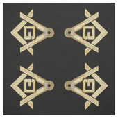 Masonic Golden Rush Stoff (Muster)