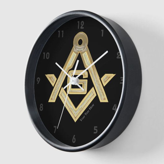 Masonic Golden Rush Uhr (Winkel)