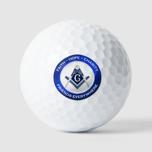 Masonic Golf Balls Golfball (Vorderseite)