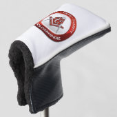Masonic Golf Putter Cover Red Golf Headcover (3/4 Vorderseite)