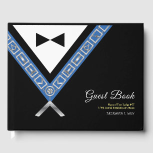 Masonic Guest Book   Jewels Tux Gästebuch