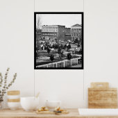 Masonic Hall auf der Decatur Street in Atlanta, GA Poster (Küche)