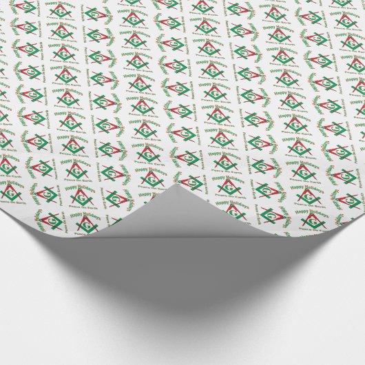 Masonic Holidays Geschenkpapier (Ecke)