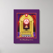 Masonic Holy Royal Arch mit Werkzeugen Leinwanddruck (Vorderseite)