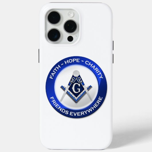 Masonic iPhone/iPad Case (Rückseite)