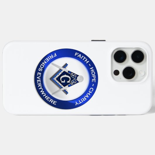 Masonic iPhone/iPad Case (Rückseite (Horizontal))