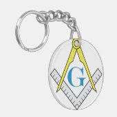 Masonic Key Chain Schlüsselanhänger (Vorderseite links)