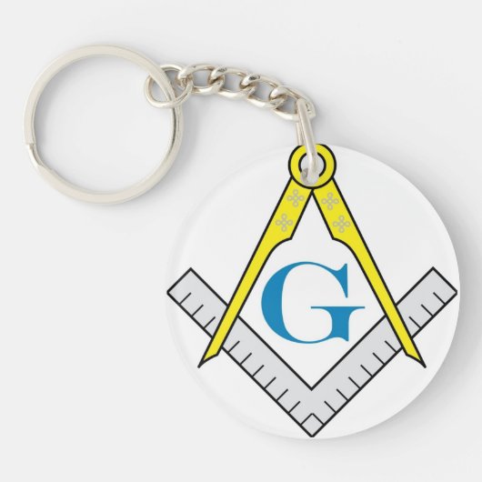 Masonic Key Chain Schlüsselanhänger (Vorderseite)
