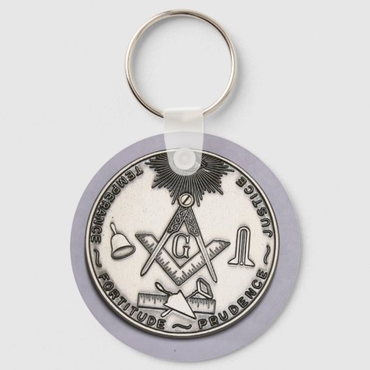 Masonic Key Chain Schlüsselanhänger (Vorderseite)