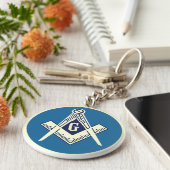 Masonic Keychain Schlüsselanhänger (Seite)