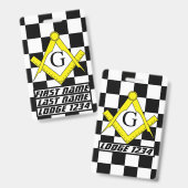 Masonic Lodge Ausweis (Vorder- & Rückseite)