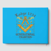 Masonic Lodge Behaltend Tradition Gästebuch (Rückseite)