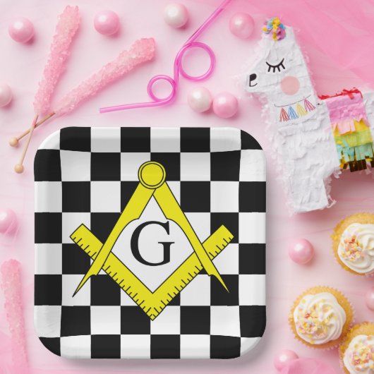 Masonic Lodge Paper-Teller Pappteller (Party)