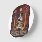 Masonic Lodge Runde Wanduhr (Winkel)