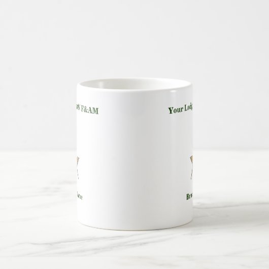Masonic Lodge Tasse (Mittel)