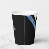 Masonic Masters Jewel Tux Template Freemason Party Pappbecher (Rechts)