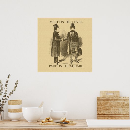 Masonic Meeting Poster (Küche)