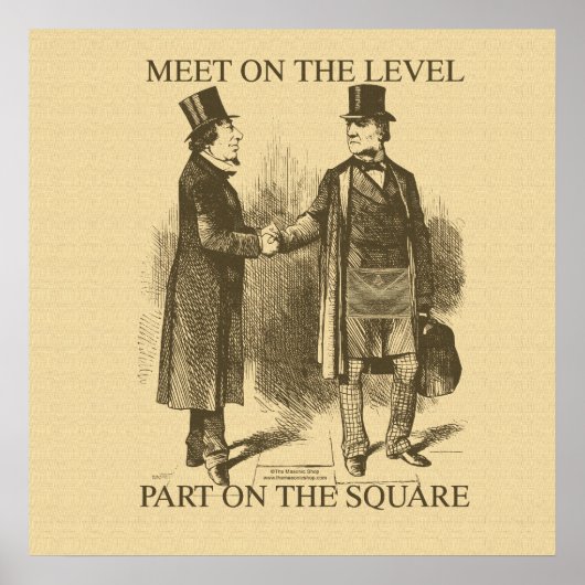 Masonic Meeting Poster (Vorne)