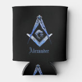 Masonic Minds (blau) Dosenkühler (Vorderseite)