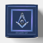 Masonic Minds (blau) Geschenkschachtel (Oben)