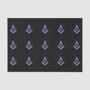 Masonic Minds (blau) Seidenpapier
