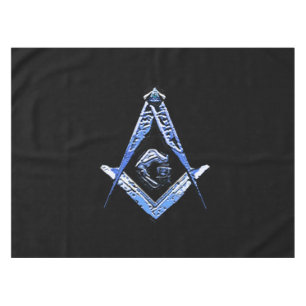 Masonic Minds (blau) Tischdecke