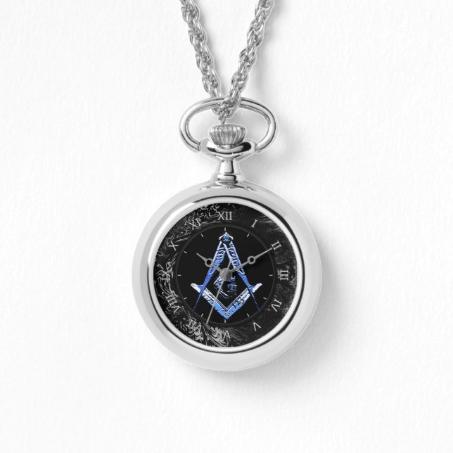 Masonic Minds (BLUEswish) Armbanduhr (Vorderseite)