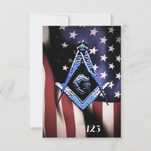 Masonic Minds (BlueUSA) Einladung (Vorderseite)