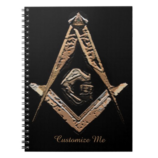 Masonic Minds (Golden) Notizblock (Vorderseite)
