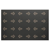 Masonic Minds (GoldenBrownish) Stoff (Fat Quarter (45,7 x 55,9 cm))