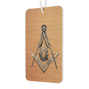 Masonic Minds (GoldenWooded) Autolufterfrischer
