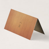 Masonic Minds (GoldenWooded) Visitenkarten (Rückseite)