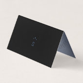 Masonic Minds (Hellblau) Visitenkarten (Rückseite)