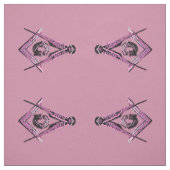 Masonic Minds (Pink) Stoff (Muster)