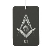 Masonic Minds (Silvery) Autolufterfrischer (Vorderseite)