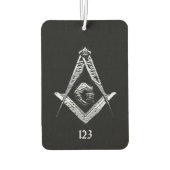 Masonic Minds (Silvery) Autolufterfrischer (Rückseite)