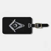 Masonic Minds (Silvery) Gepäckanhänger (Vorderseite horizontal)