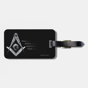 Masonic Minds (Silvery) Gepäckanhänger