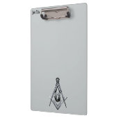 Masonic Minds (Silvery) Klemmbrett (Links)