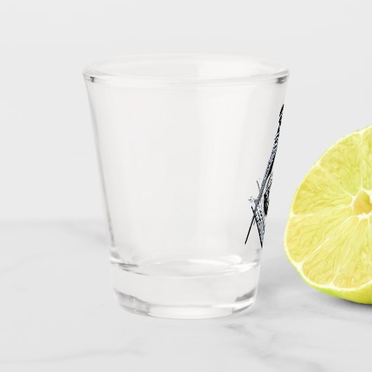 Masonic Minds (Silvery) Schnapsglas (Links)