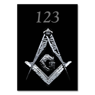 Masonic Minds (Silvery) Tischnummer