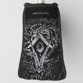 Masonic Minds (SilverySwish) Golf Headcover (Rotieren 90)