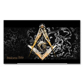Masonic Minds (Swish) Magnetische Visitenkarte (Vorderseite)